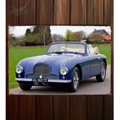 Металлическая табличка Aston Martin DB2 Vantage Drophead Coupe